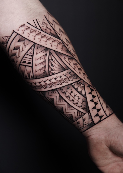 Maori onderarm door Amilcar